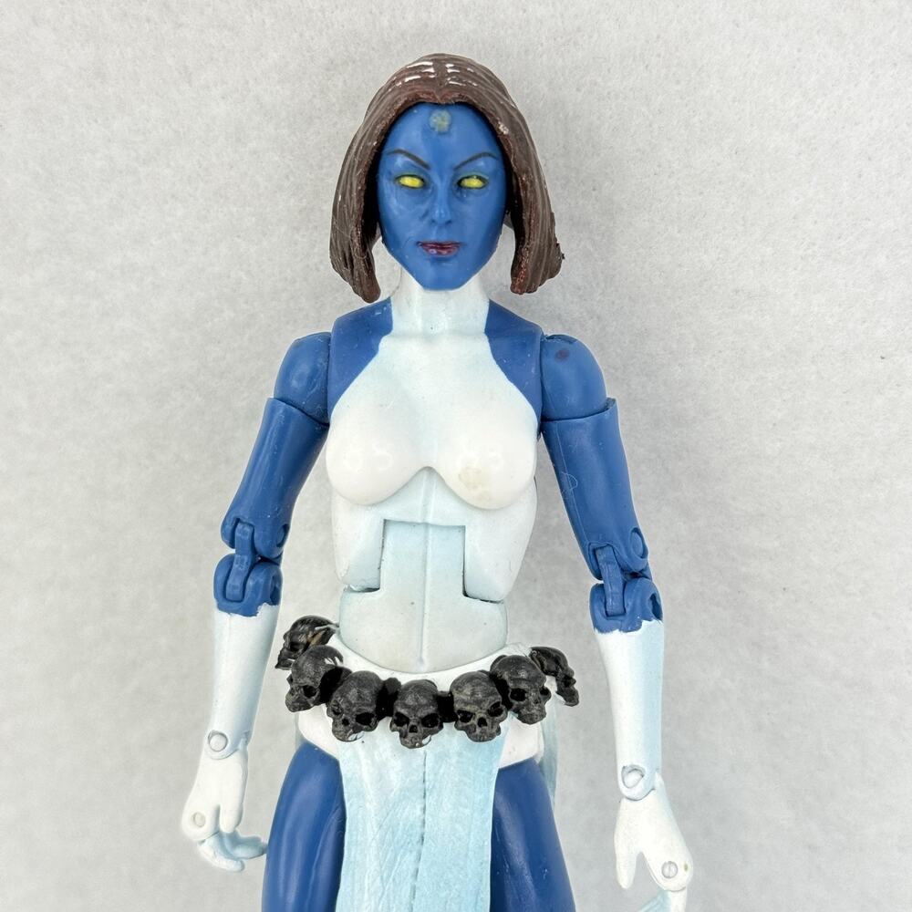 Marvel X-Men Mystique Action Figure 6" Toy Biz 2005 Blue Comic Hero Plastic